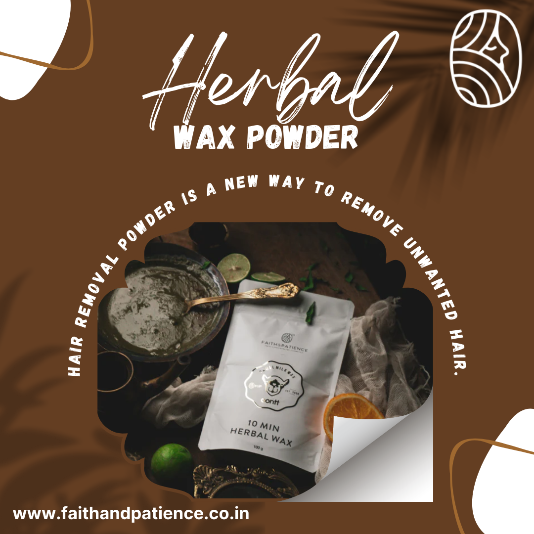 Herbal Wax Powder AllNatural Hair Removal Solution with Key Benefits