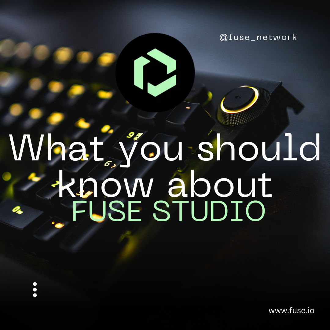 WHAT YOU SHOU KNOW ABOUT FUSE STUDIO by CryptoDof Oct, 2023 Medium