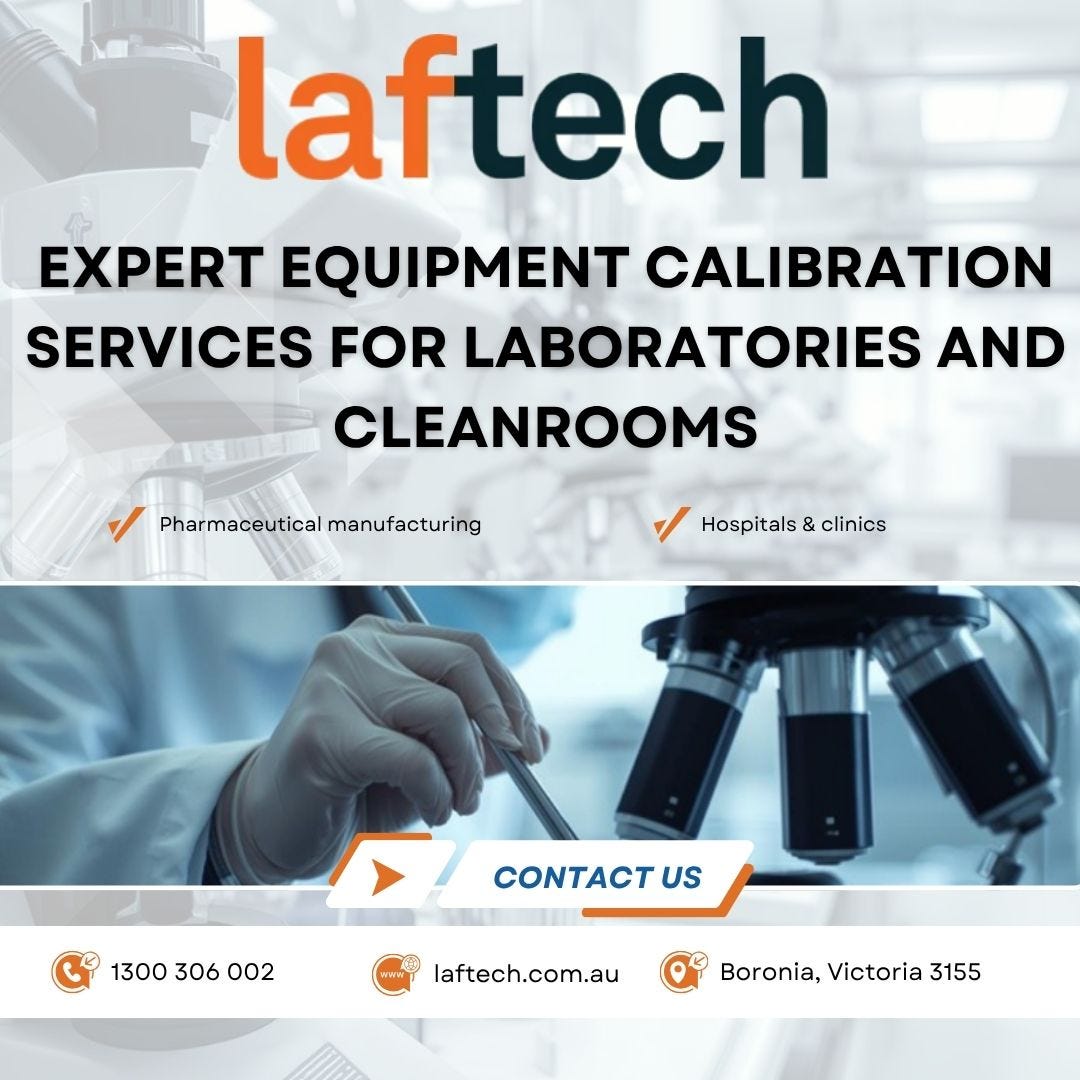 Expert Equipment Calibration Services for Laboratories and Cleanrooms