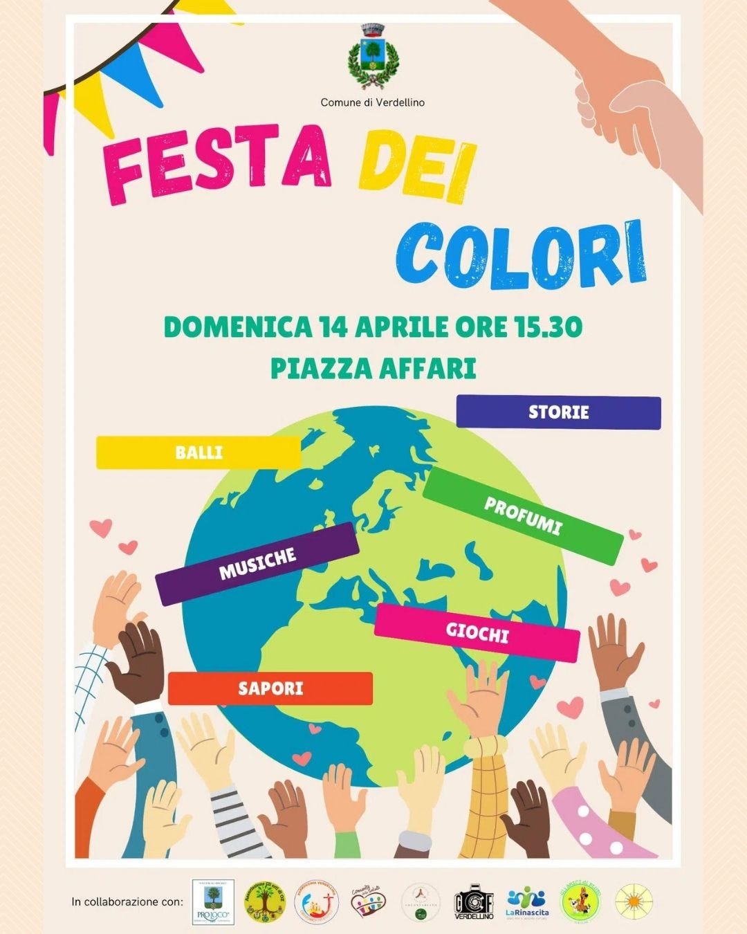 FESTA DEI COLORI di Zingonia Verdellino - Prima Edizione