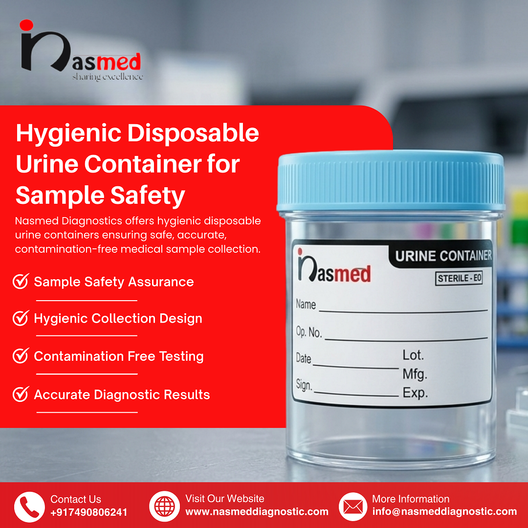 Hygienic Urine Containers Ensuring Accurate Sample Results