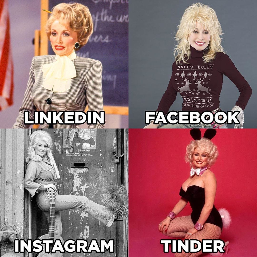 LinkedIn, Facebook, Instagram, Tinder Meme Proves Your Photos Aren’t ...