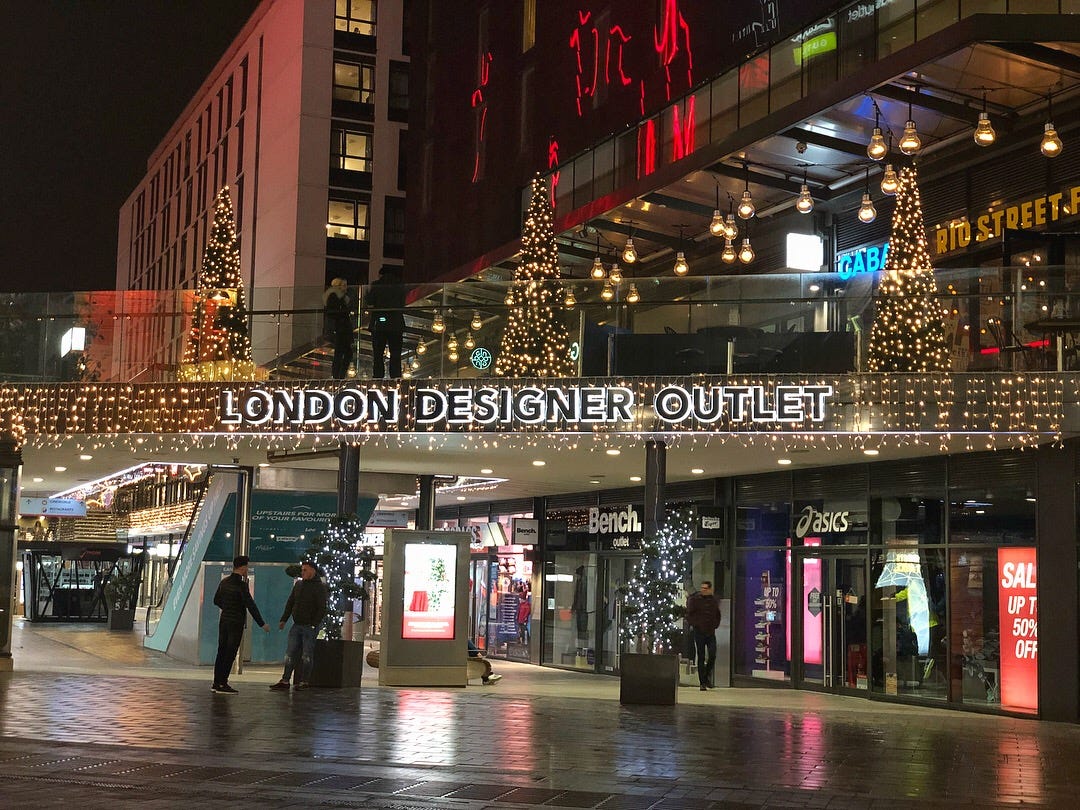 Great Christmas Shopping Experience at London Designer Outlet | by Stefano  Malachi | Medium