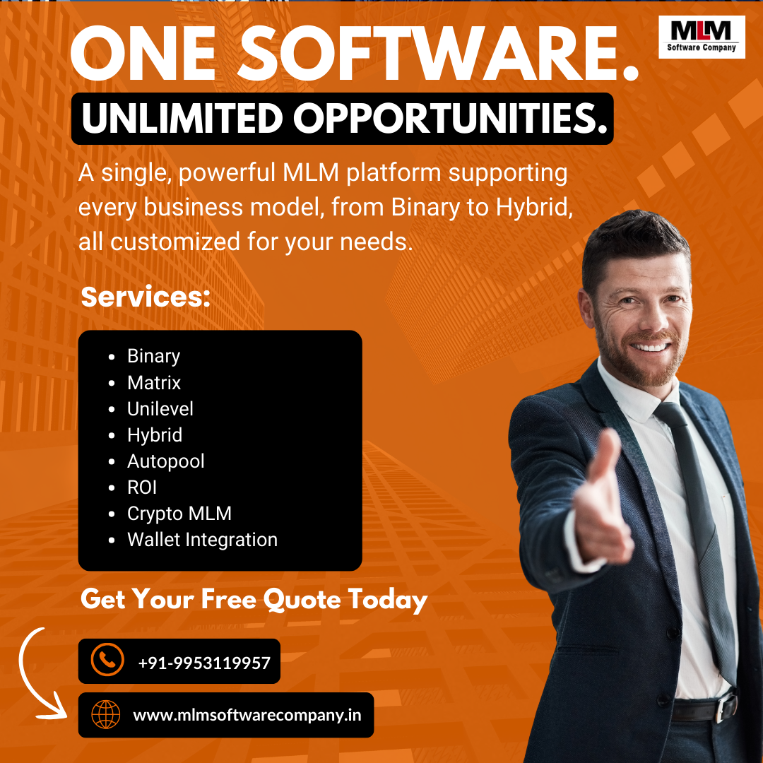 🚀 Boost Your MLM Business with the Best MLM Software Company in Kanpur
