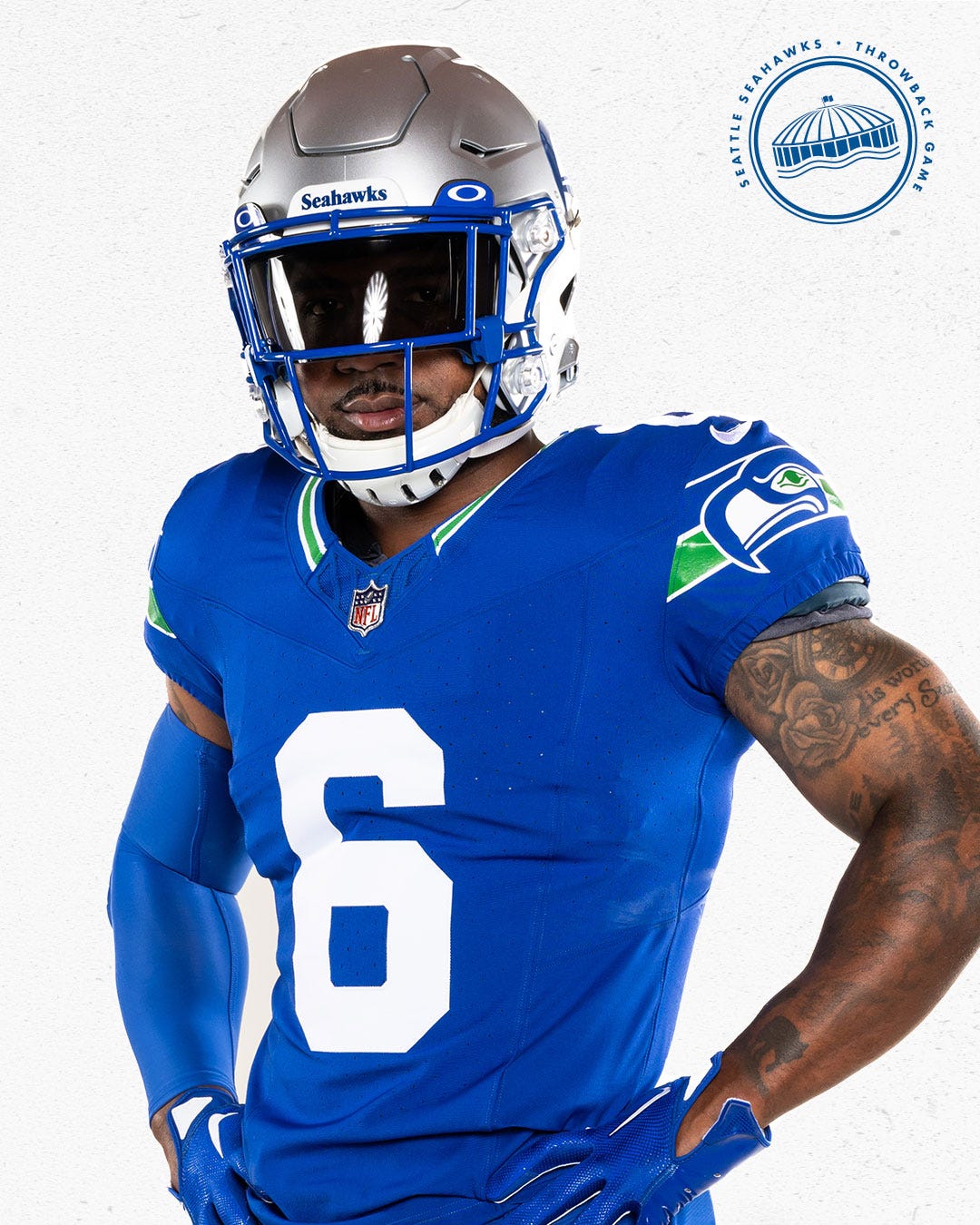 Seattle Seahawks - Throwback Uniforms