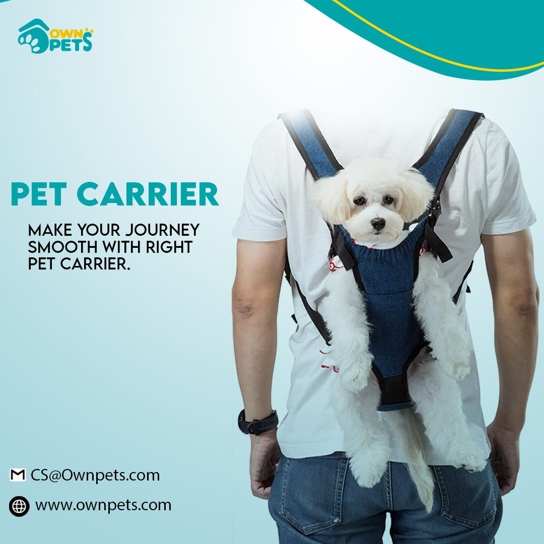 Dog Front Packs and Puppy Slings Are Available at Own Pets Ownpets