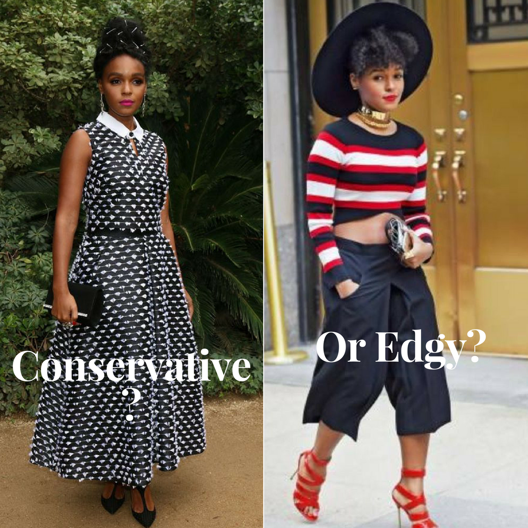 What's your fashion style — conservative or edgy?, by Qeturah.com