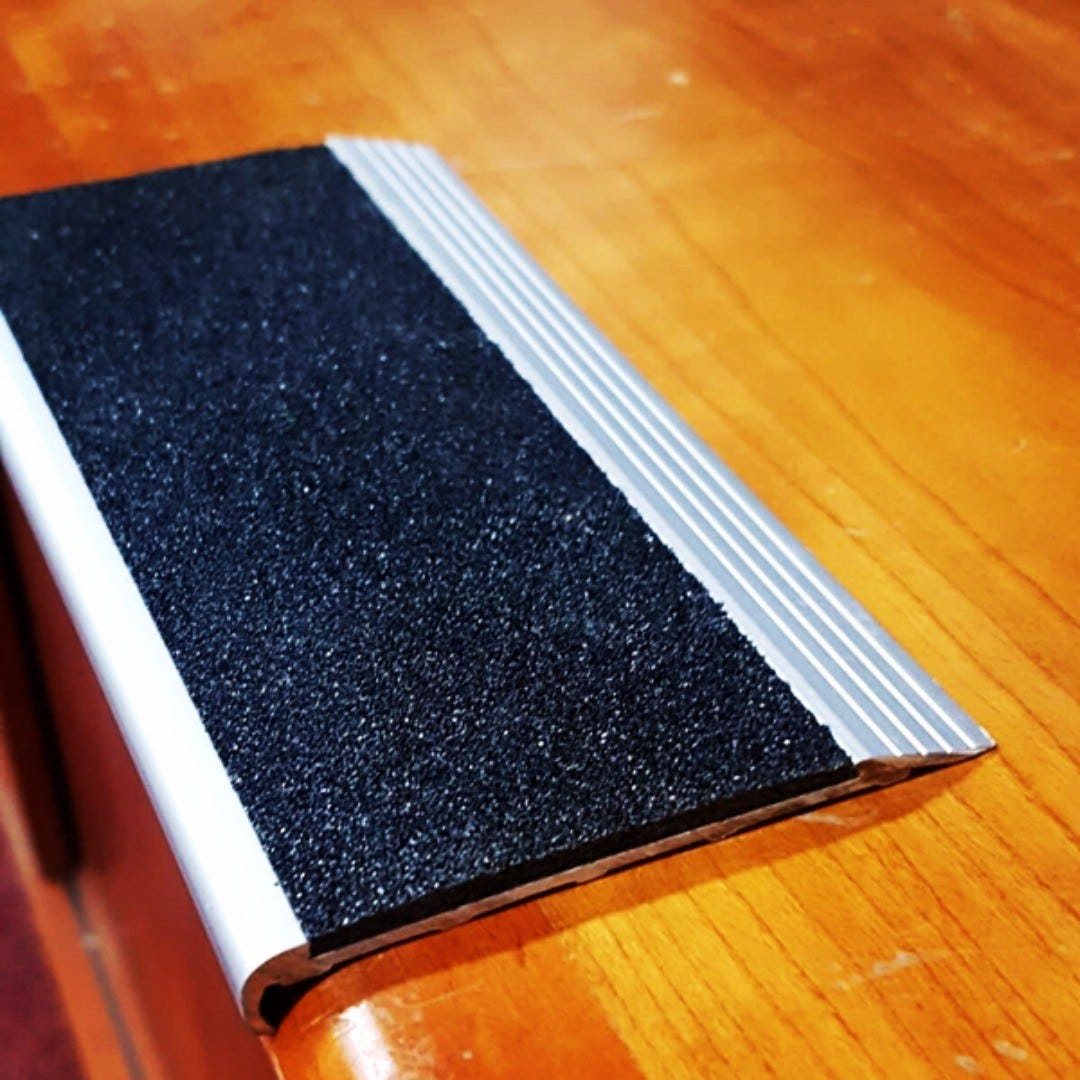 Choosing the Right Grit Stair Treads Nosing Style An Essential Guide