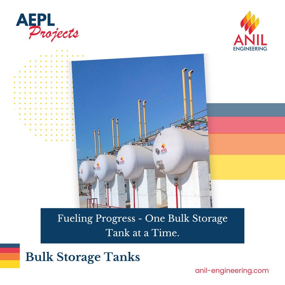 storage tanks Reliable, safe, and efficient — Anil Engineering