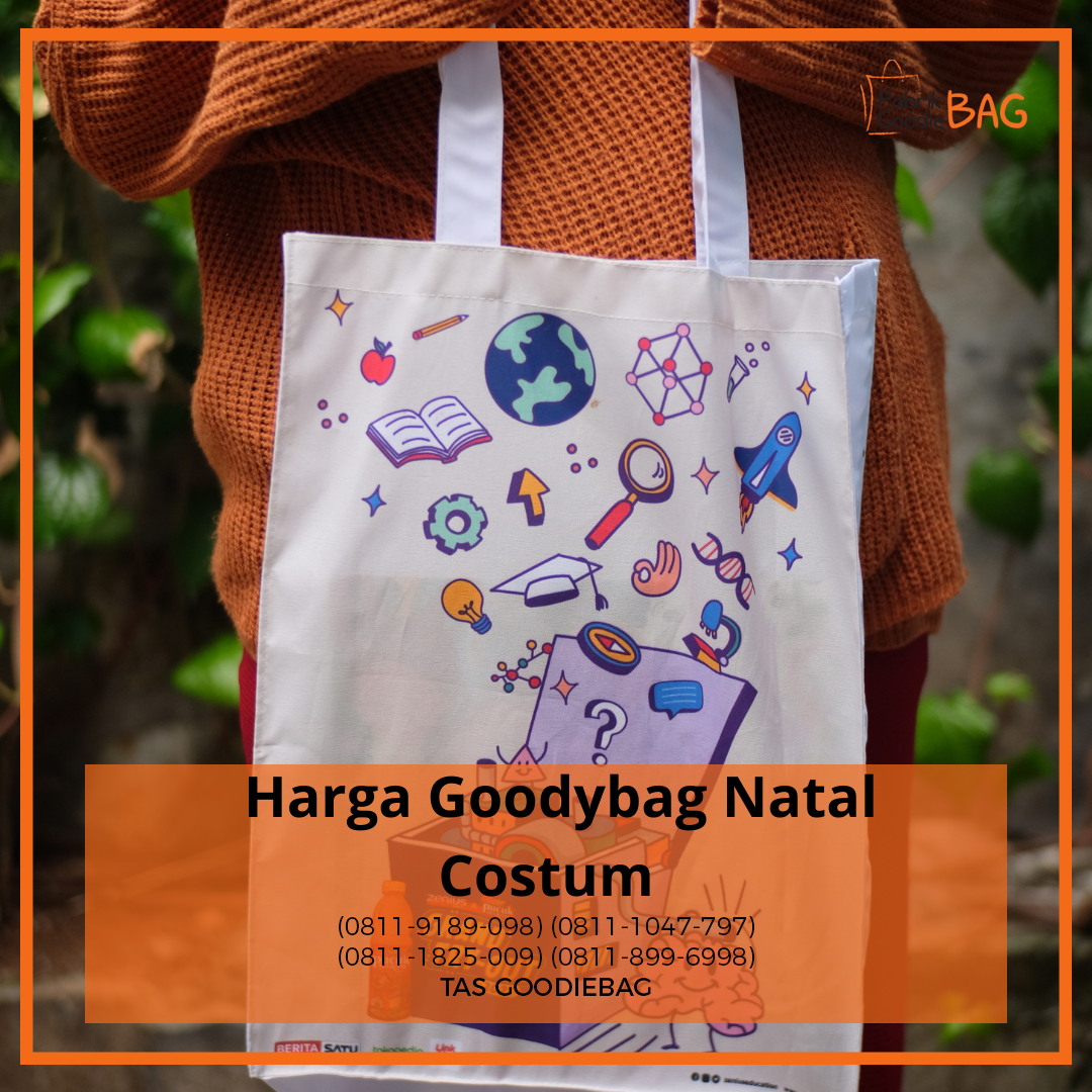 Harga Goodybag Natal Custom - Pabrik Tas Goody Bag Custom - Medium