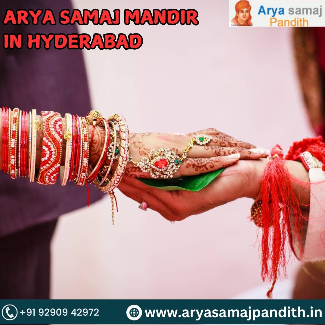 Arya Samaj Marriage Hyderabad Near Me