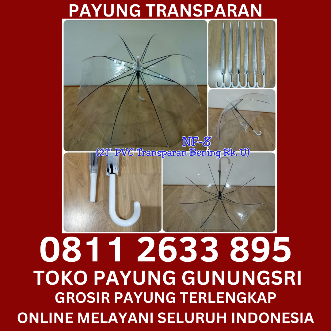 0811 2633 895 MURAH Penjual Payung Transparan Bukittinggi By Toko 0811-2633-895-murah-penjual-payung-transparan-bukittinggi-by-toko
