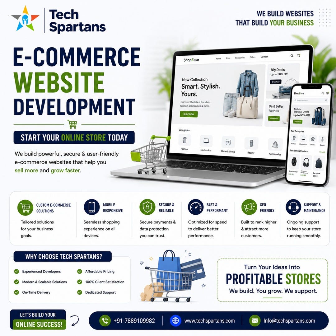 Launch Your Online Store with Tech Spartans