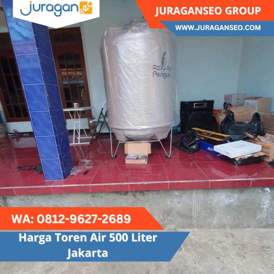 READY STOCK! WA 0812–9627–2689, Jual Tangki Air Anti Lumut Penguin Melayani Kota Jakarta Selatan