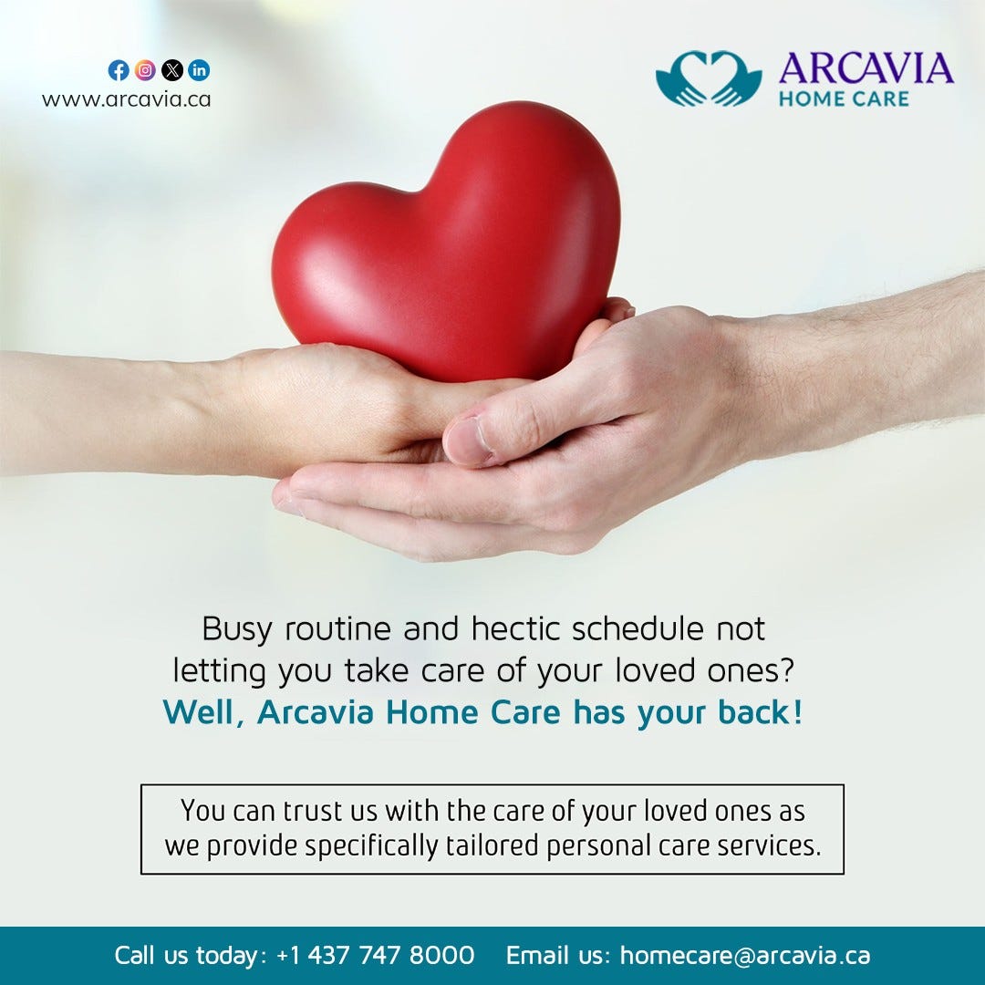 Home Care Services Toronto Home Care in Ontario by Arcavia Home