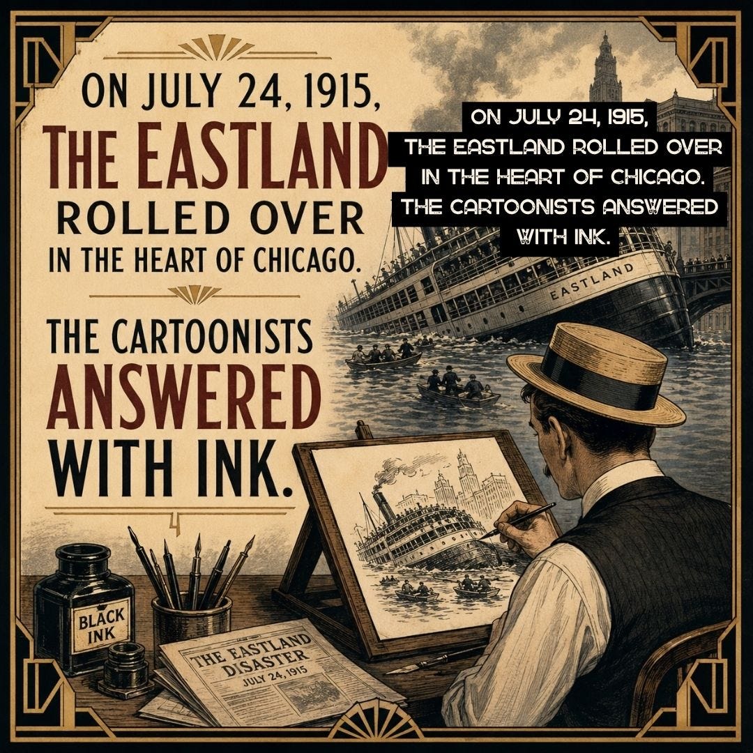 Ink Against Indifference: The Eastland Disaster Cartoonists