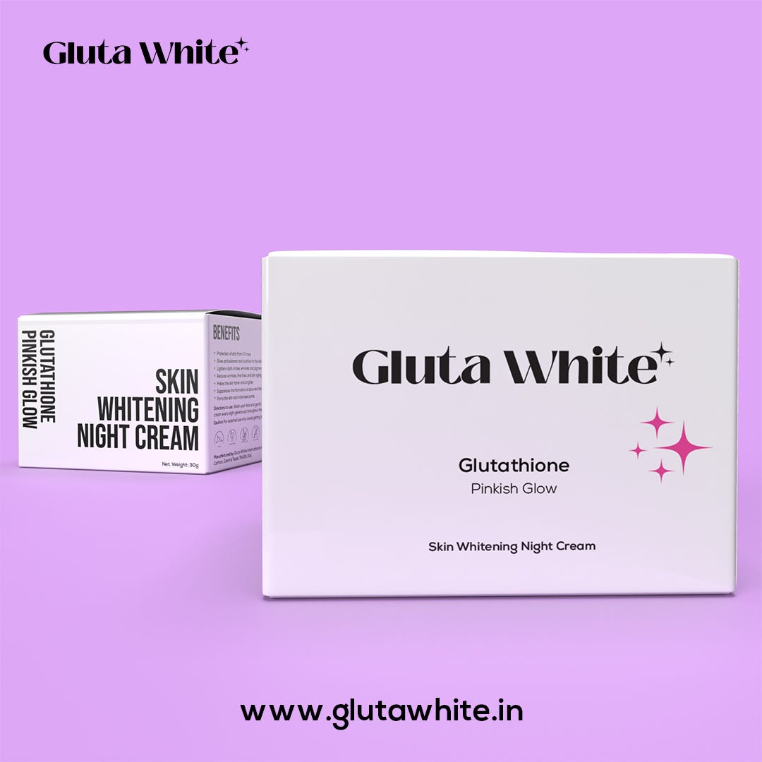 Best glutathione skin whitening night cream by Varsha Medium