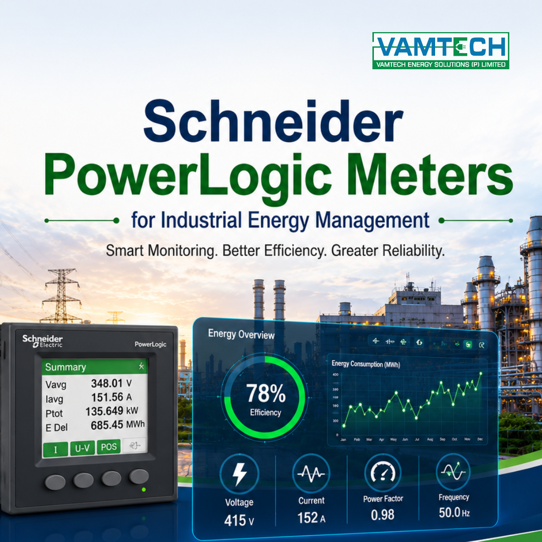Schneider PowerLogic Meters for Industrial Energy Management