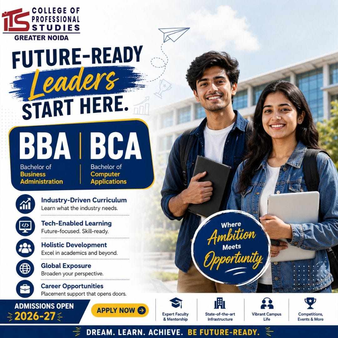 ITS College Of Professional Studies | BBA & BCA Courses