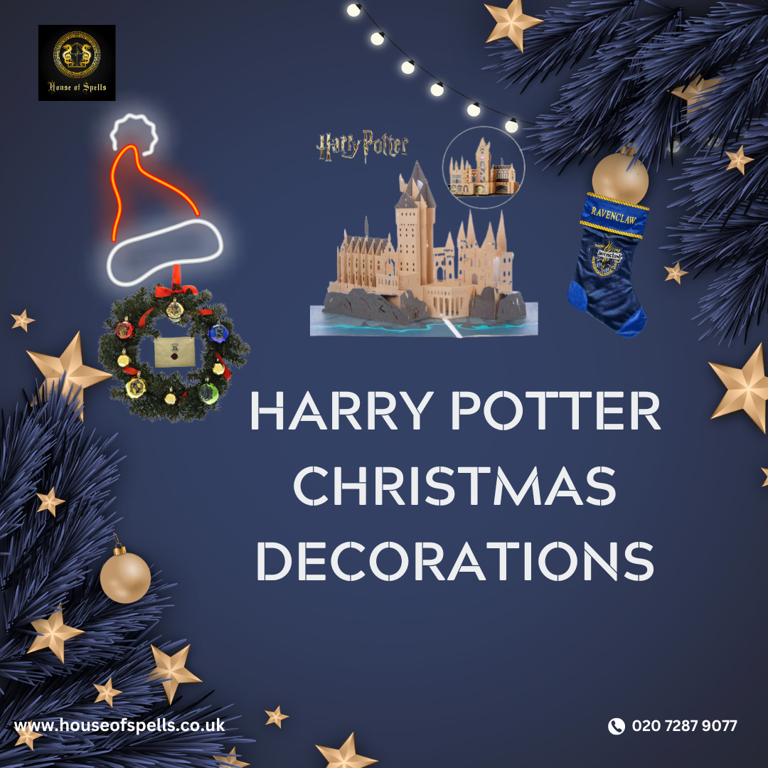 Harry Potter Christmas Decorations  House of Spells - House of spells -  Medium