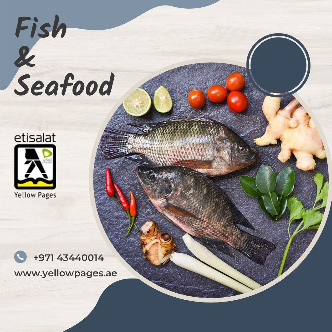 UAE Fish & Seafood Trading Companies & Suppliers Harry Wilson Medium