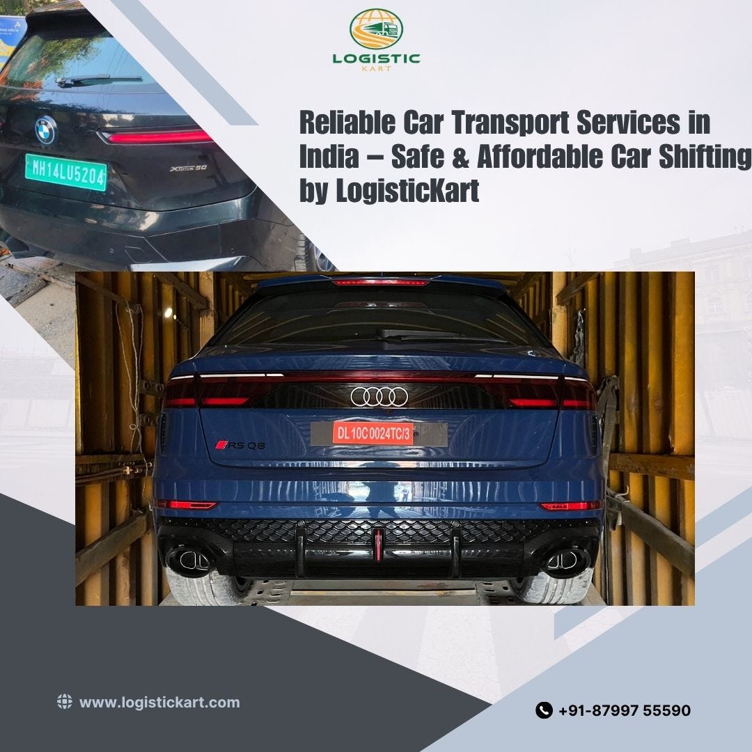 Reliable Car Transport Services in India | LogisticKart