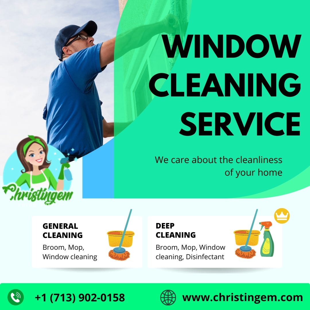 Best Window Cleaning Company in Richmond, TX Christingem Cleaning Medium
