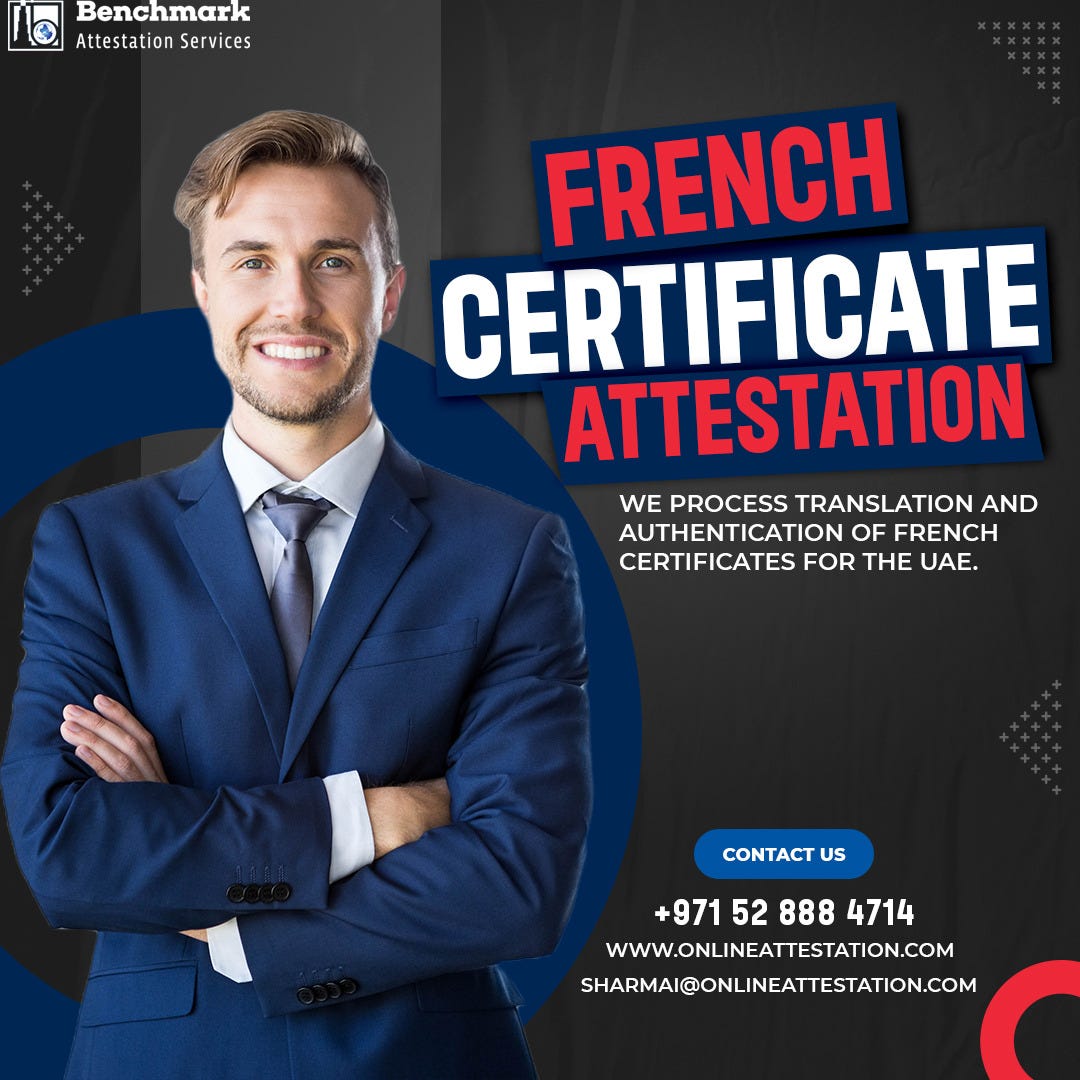 French Document Attestation - Benchmarkdocumentservices - Medium