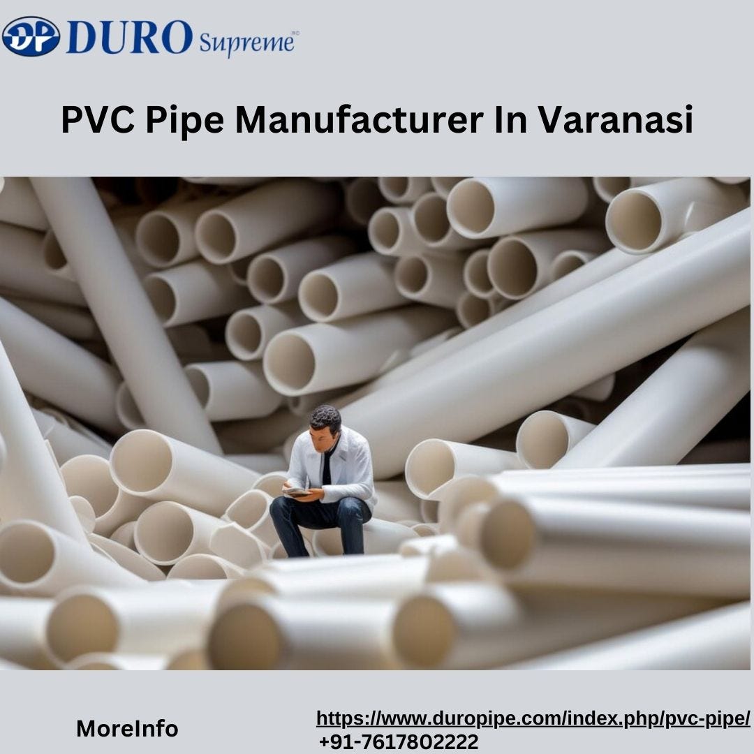 PVC Pipe Manufacturer In Varanasi DuroPipe Duropipe Medium