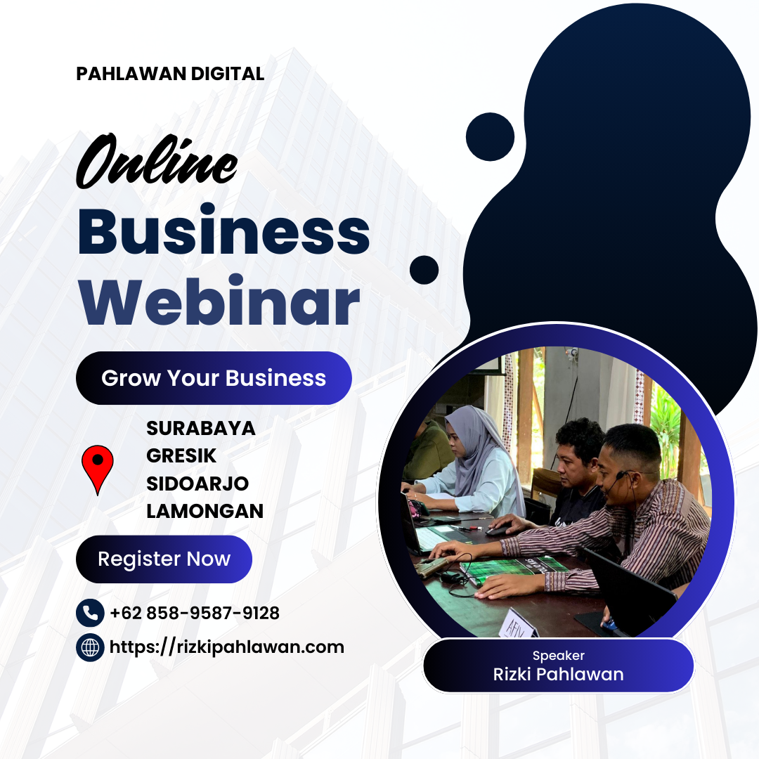 0858–9587–9128 Pembicara Narasumber Workshop Digital Marketing Surabaya ...