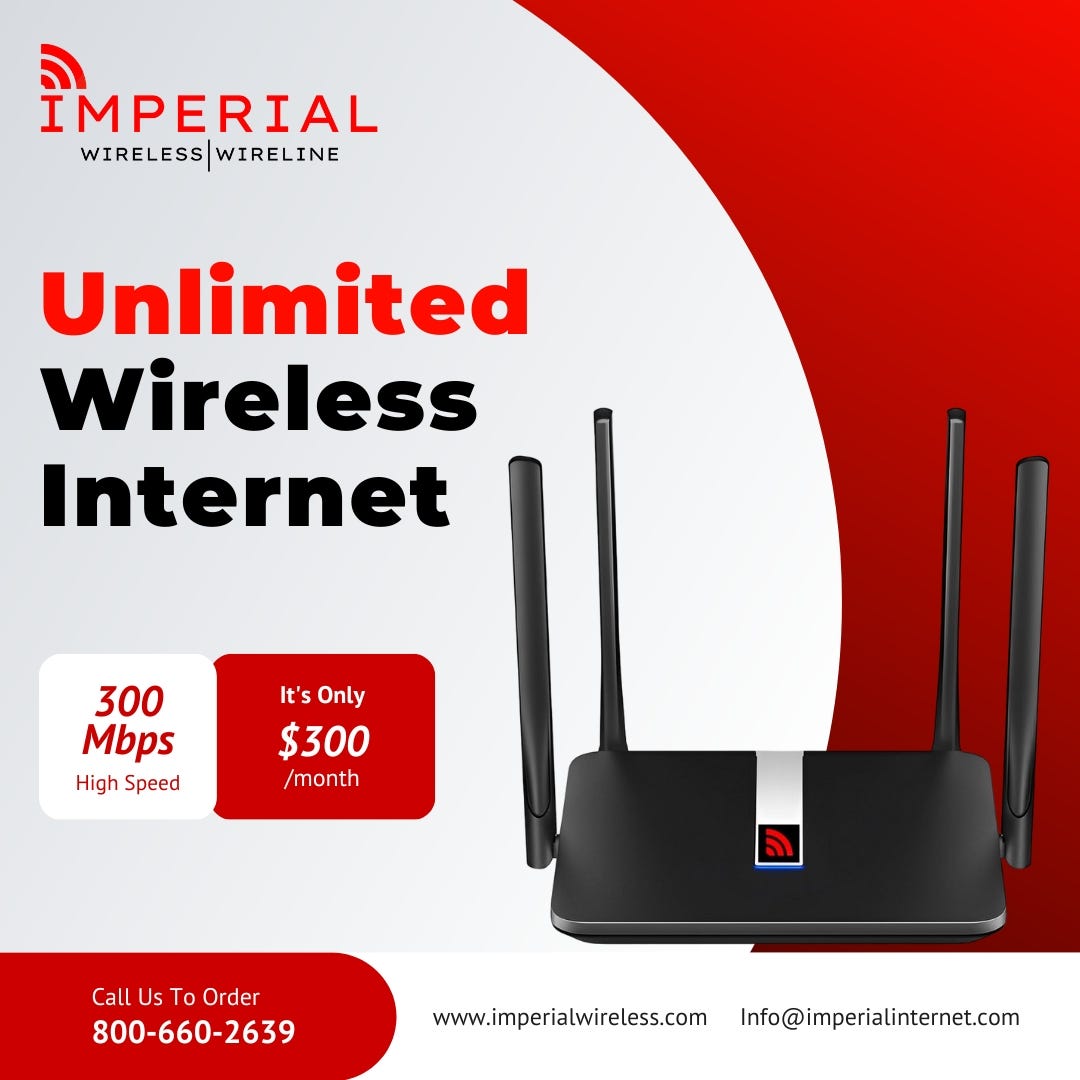 Unleashing the Power of Unlimited Wireless Internet: What You Need to Know  | by Imperial Wireless | Medium