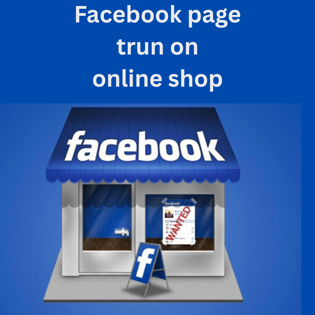 How can a Facebook page become your online store?
