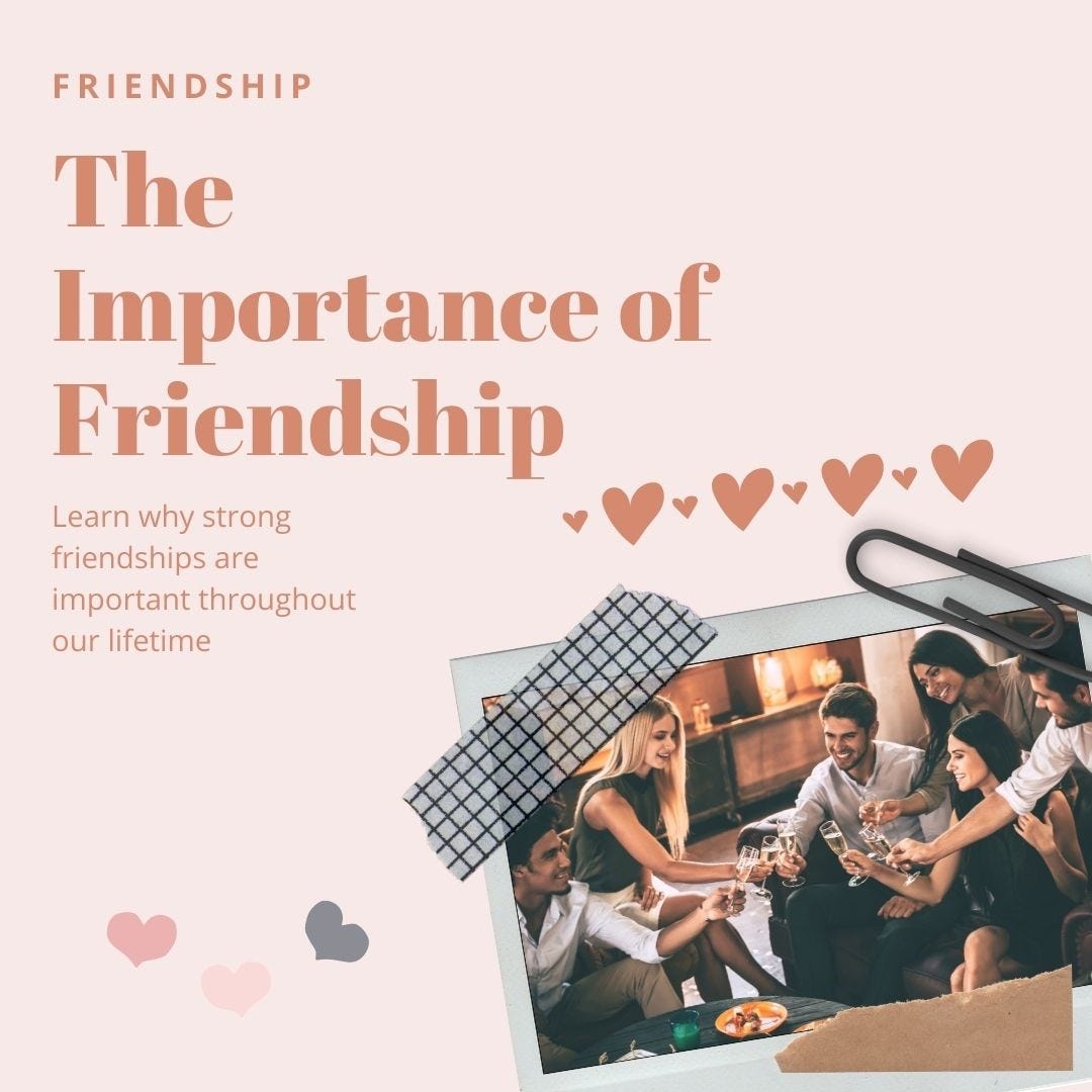 thesis statement of importance of friendship