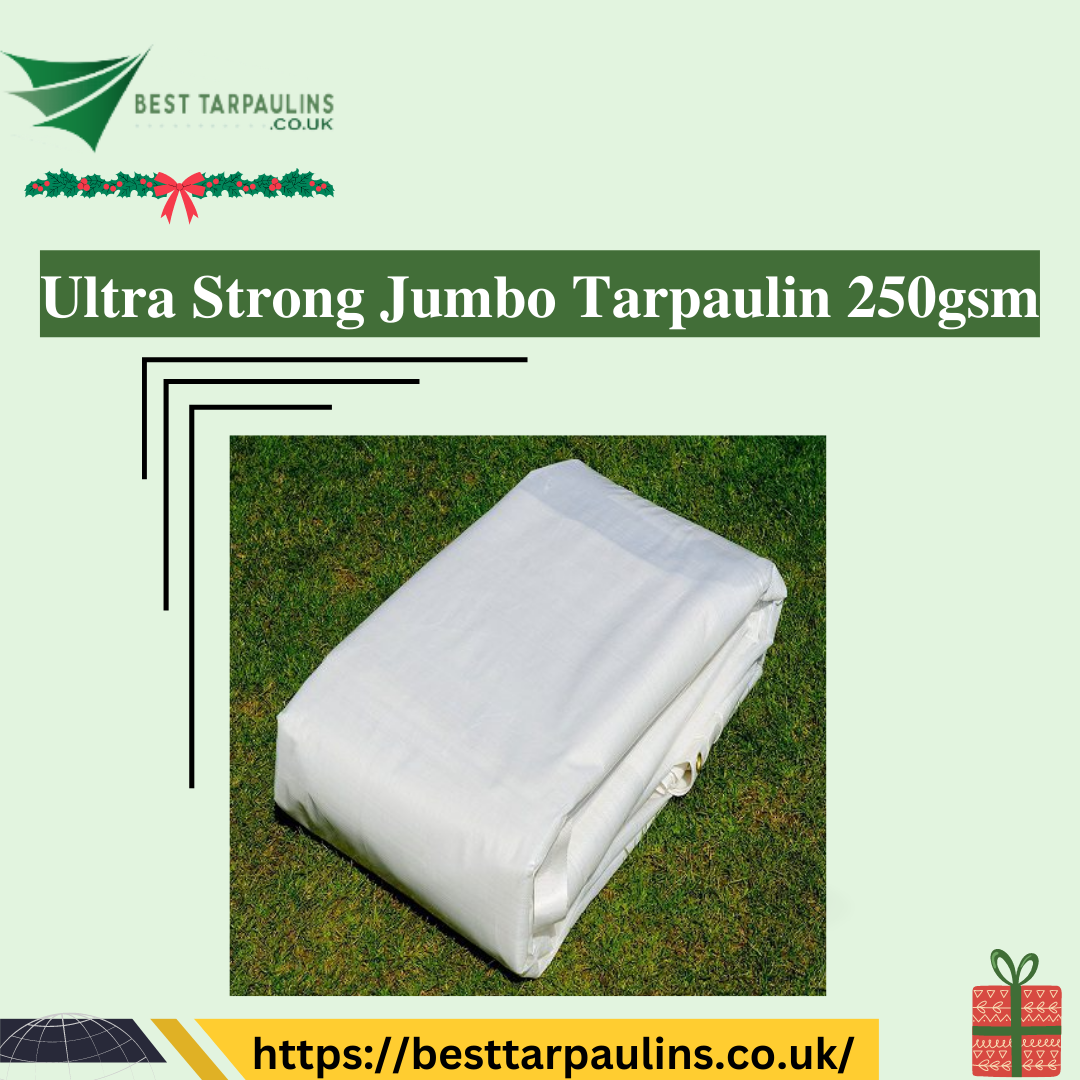 Ultra Strong Jumbo Tarpaulin 250gsm. Besttarpaulins Medium