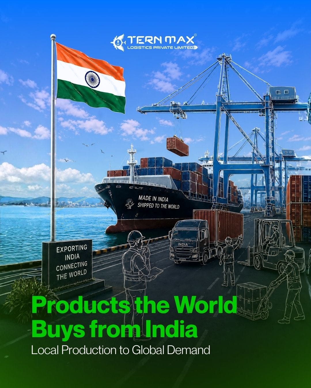 Products the World Buys from India: Local Production to Global Demand