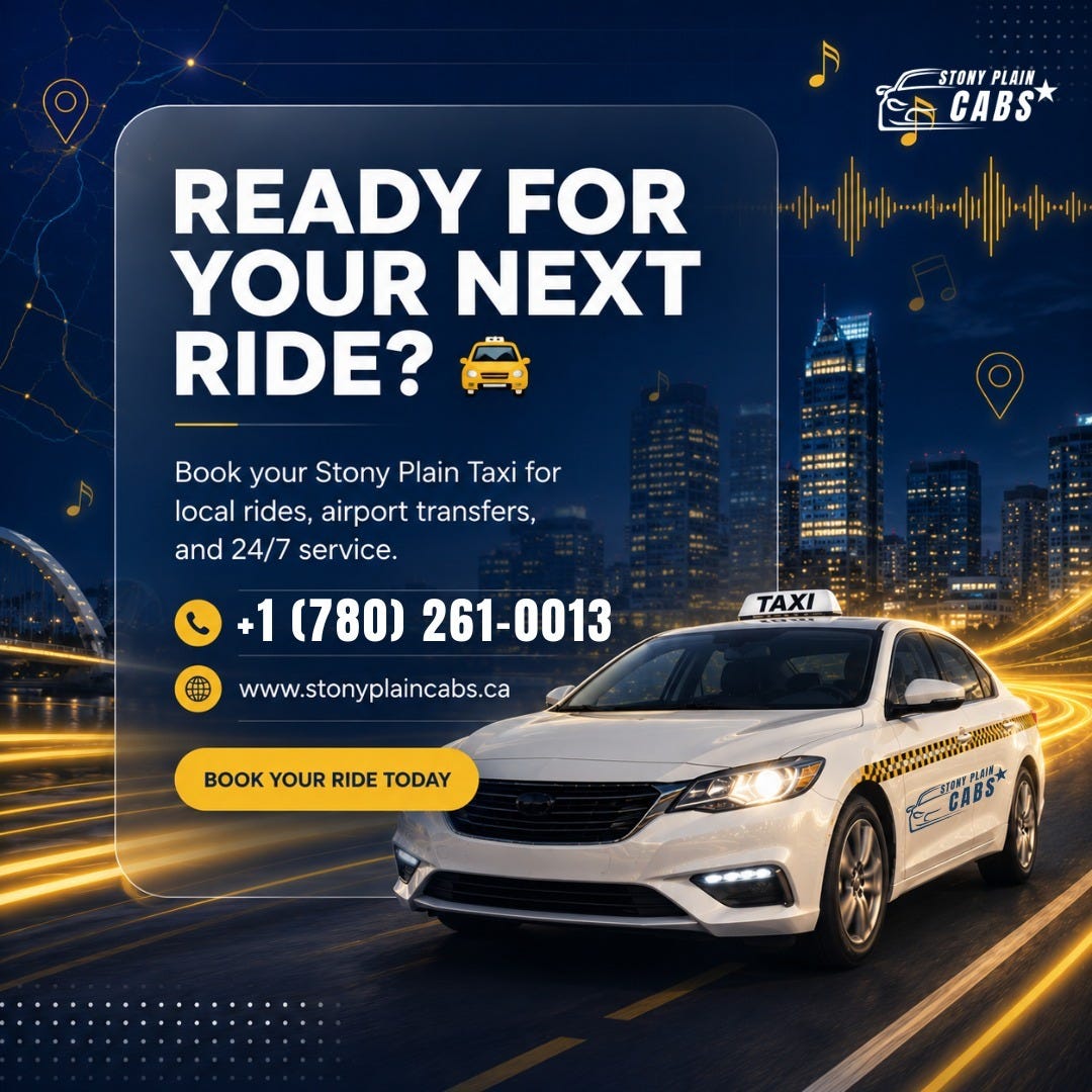 Cabs Stony Plain — Quality Transportation for Every Passenger