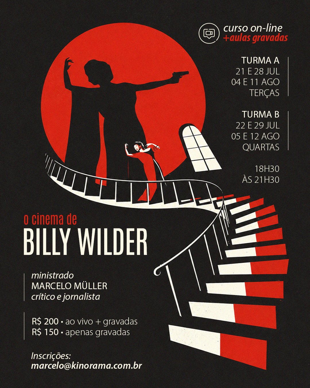 CURSO | O cinema de Billy Wilder