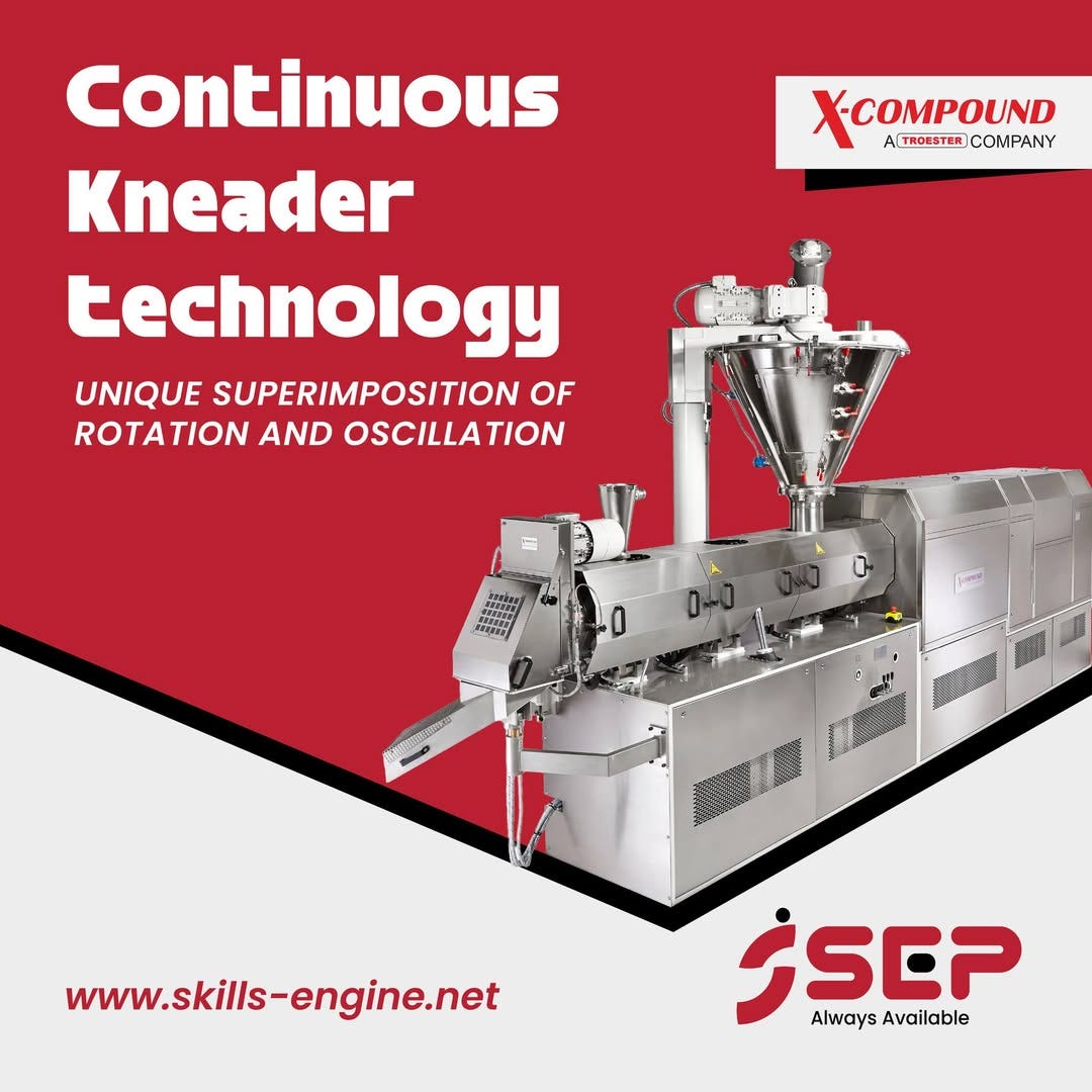 Continuous Kneaders: The Preferred Technology for Demanding Polymer Compounding