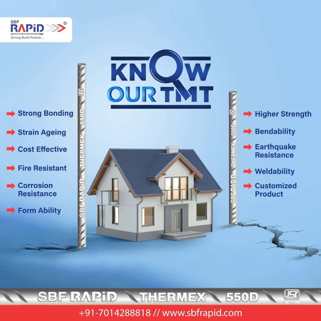 TMT Bar shop near me SBF Rapid Medium