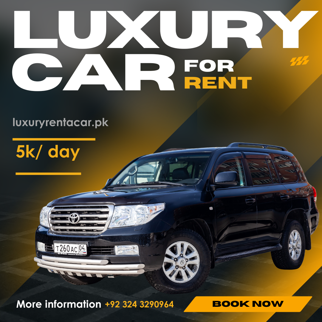 Rent a car on Weekly basis in Karachi by Luxury Rent A Car Karachi Nov, 2023 Medium