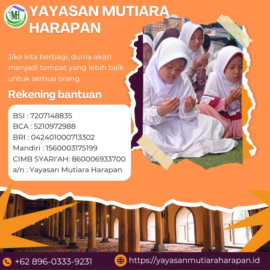 MENEBAR KEBAIKAN, CALL 0895415469536,Yayasan Mutiara Harapan ...