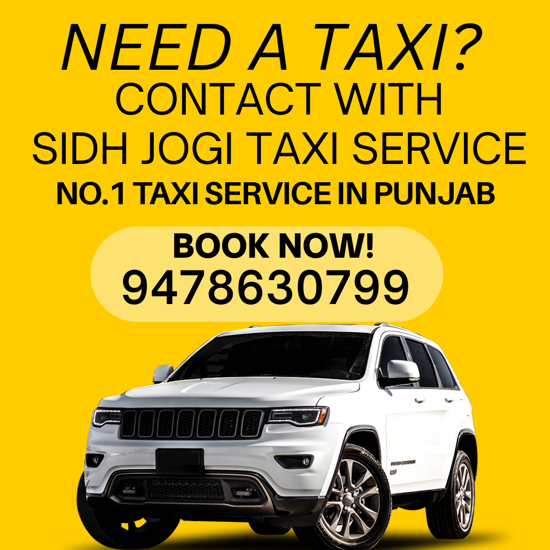 Taxi Service by Sidh Jogi Taxi Service: Affordable and Reliable Travel Solutions