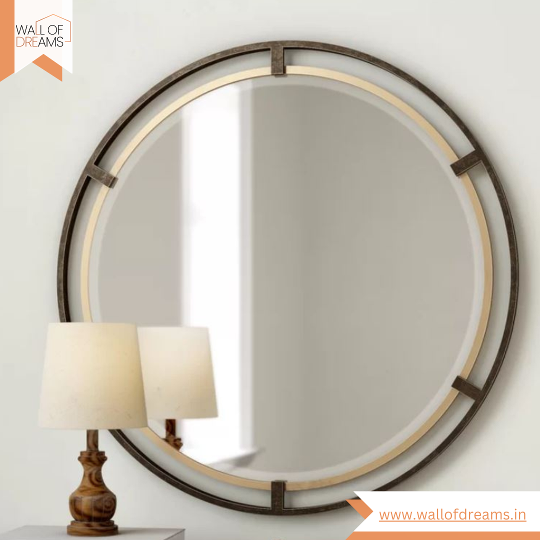 Round Wall Mirror | Big Round Mirror | Wall Of Dreams - Wall Of Dreams - Medium