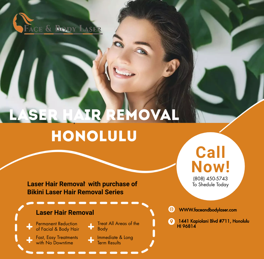 Laser hair removal Honolulu Faceandbodylaser Medium