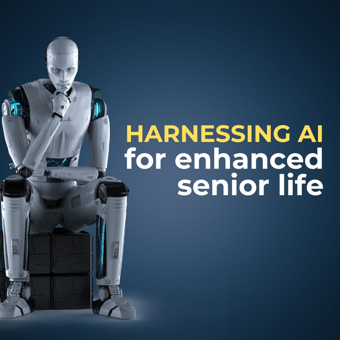 Harnessing AI For Enhanced Senior Life | by NEVER - AI Photo Generator ...