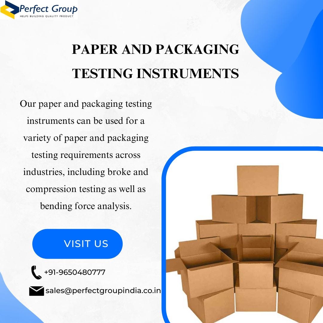 Paper And Packaging testing instruments Perfect Group India