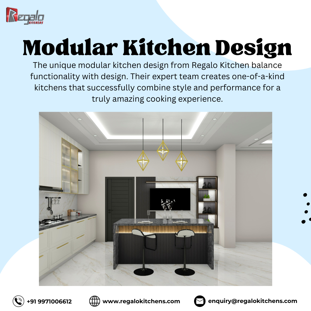 Modular Kitchen Design - Regalo Kitchens - Medium