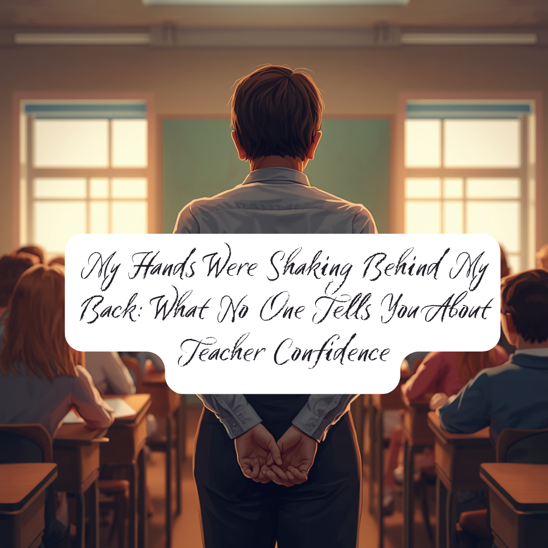 My Hands Were Shaking Behind My Back: What No One Tells You About Teacher Confidence