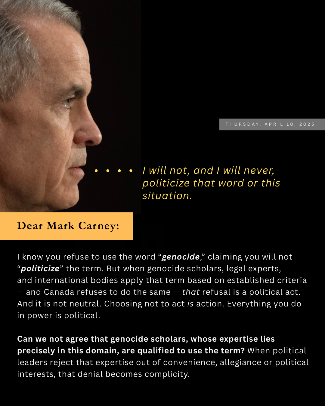 Dear Mark Carney: the “T” word & the “G” word | by Janice Mar Wong | Medium