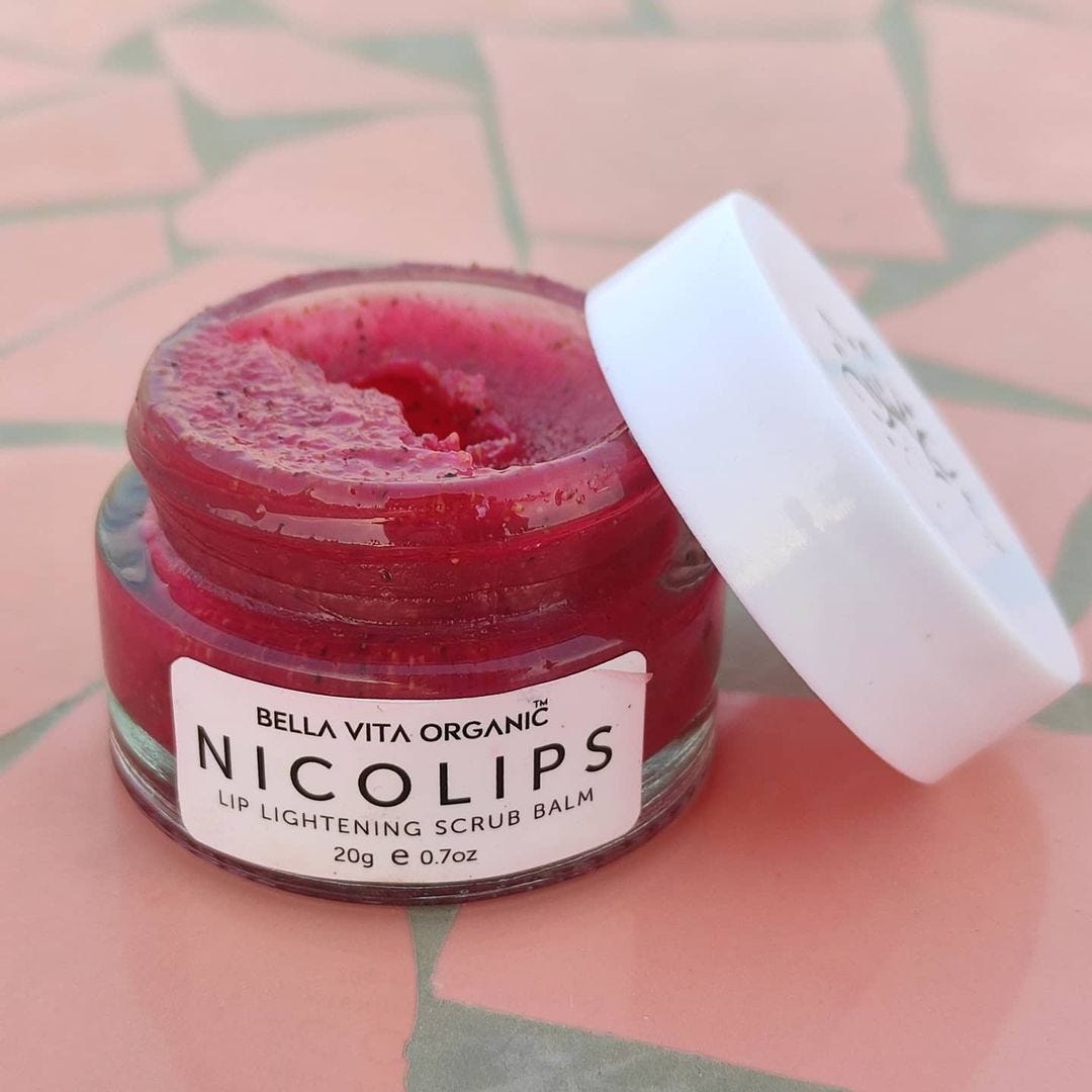 Bella Vita Nicolips Lip Lightening Scrub Balm Review | By Touchworth ...